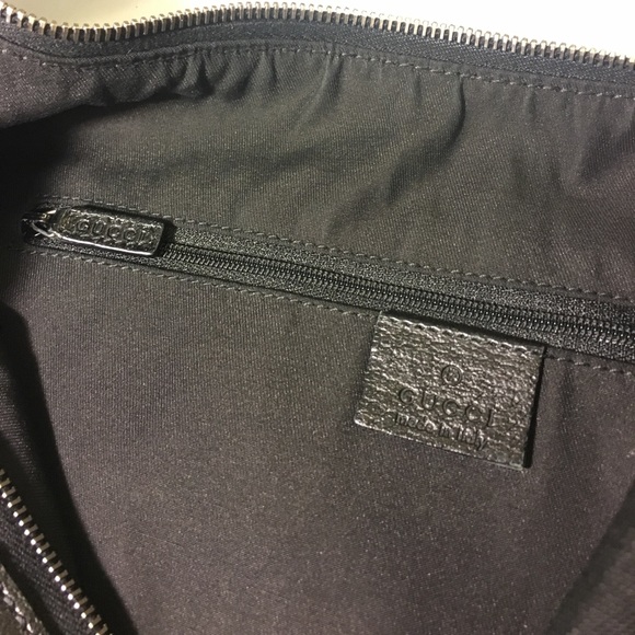 GUCCI Horse Bit Nylon Canvas Med Hobo 🏆 - Picture 7 of 8